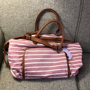 Madden Girl weekender tote bag NWT